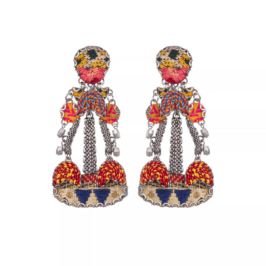 AYALA BAR - Embroidered Dream Set, Solene Earrings Jewellery Ayala Bar 