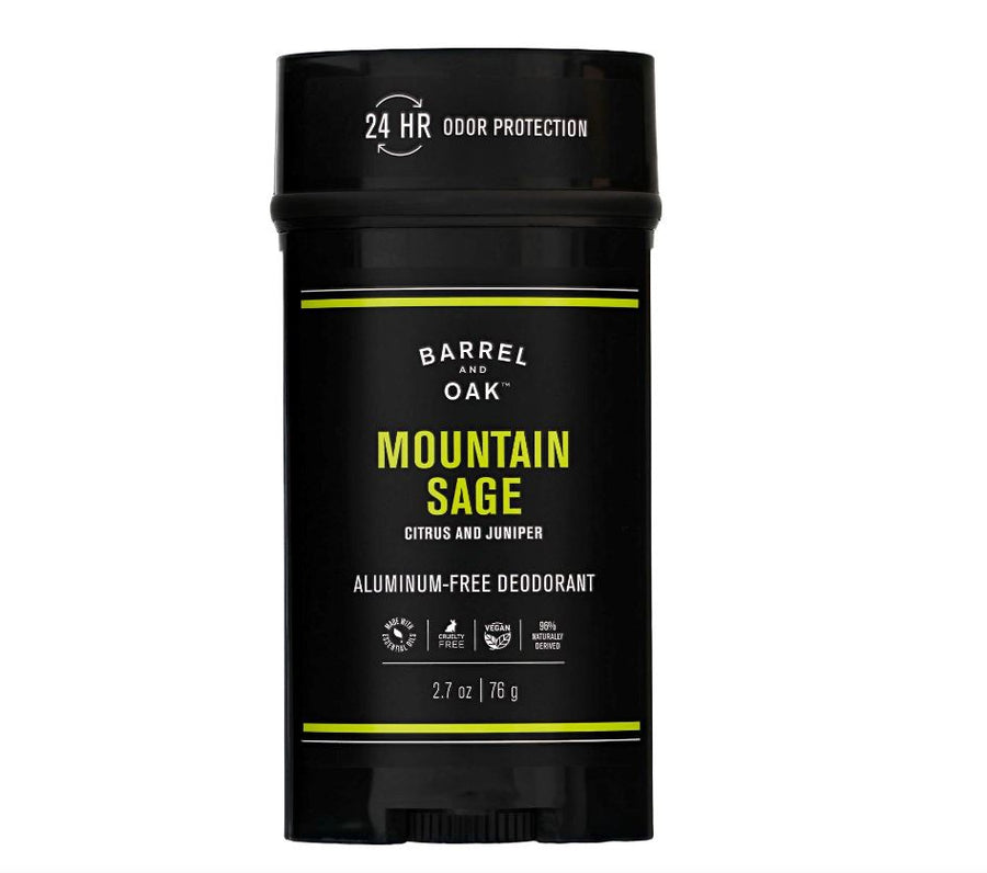 Barrel & Oak 24hr Deodorant Gentlemen's Hardware Mountain Sage 