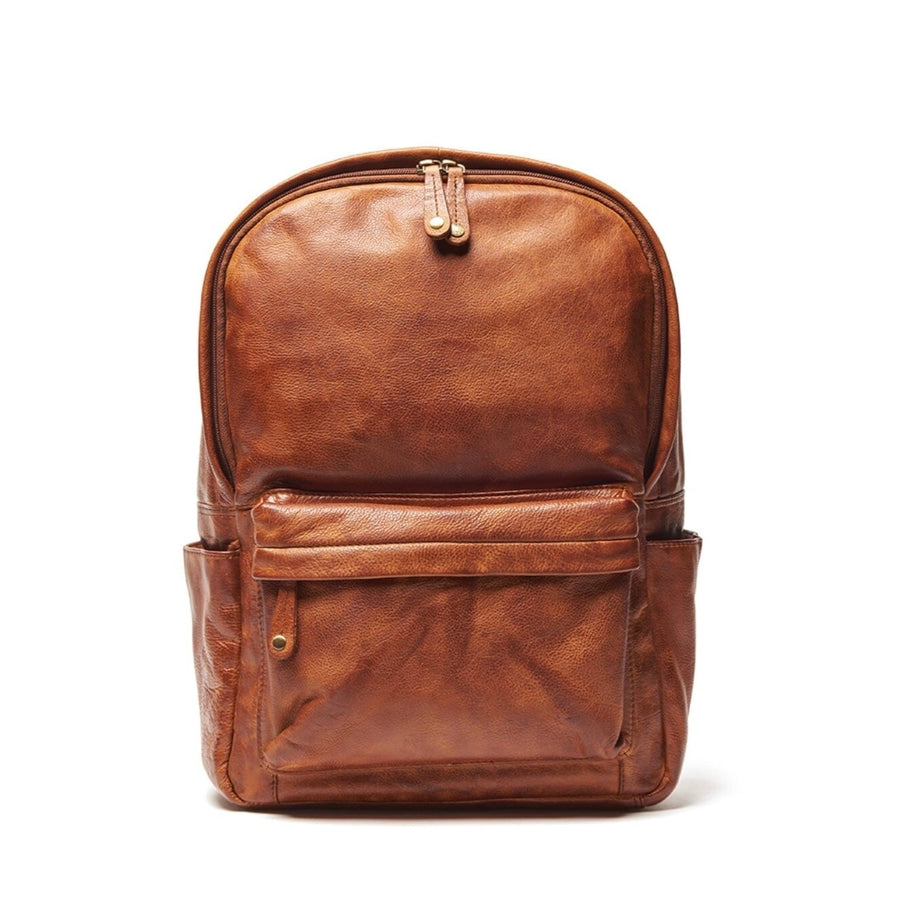 Brussels Leather Backpack Bag Oran 