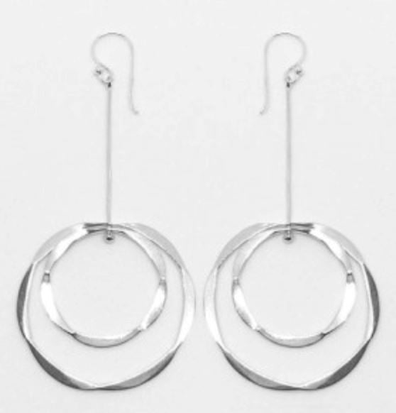 Drop Circle Earrings Accessories Gammies 