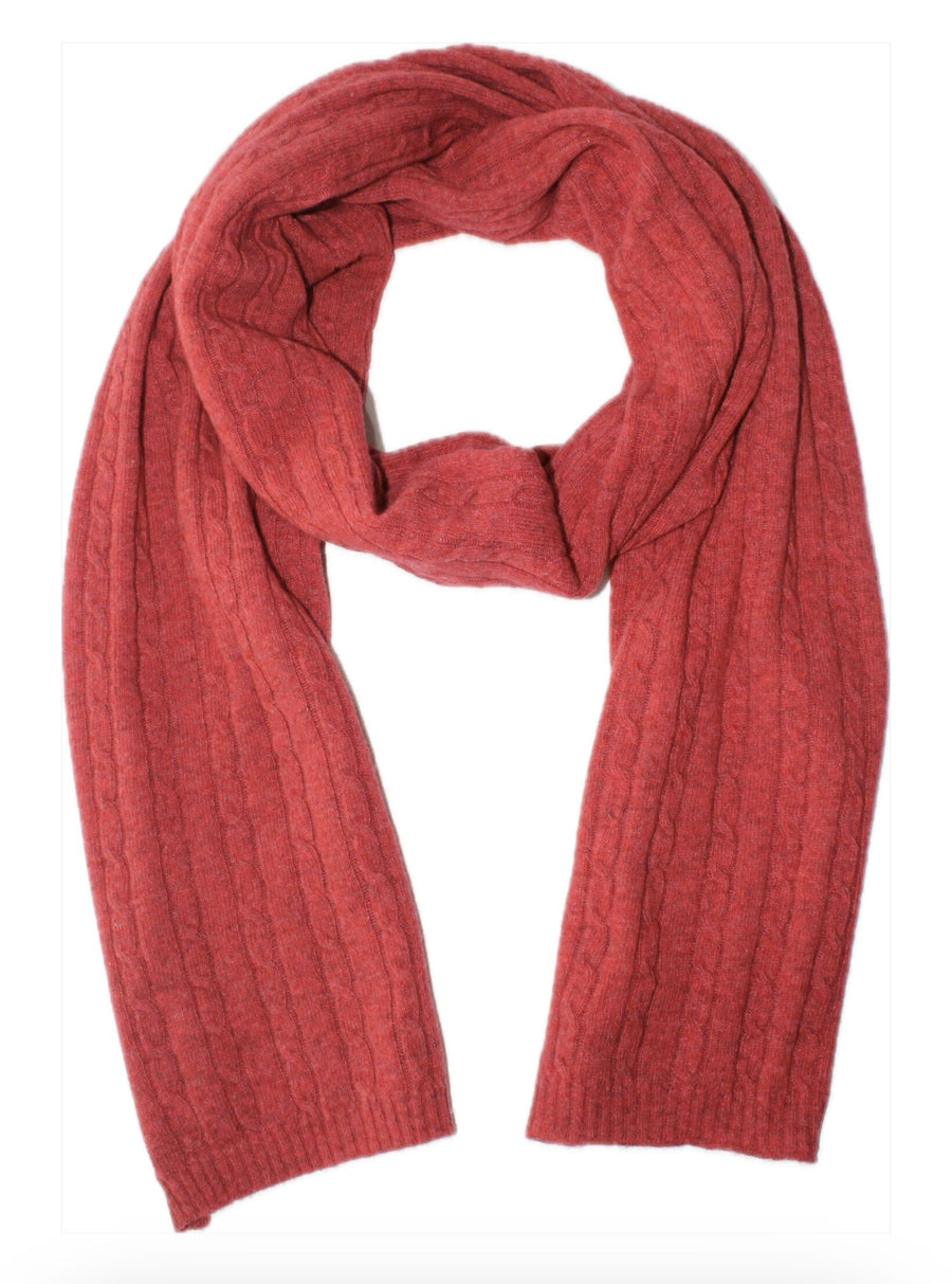 Lambswool Scarf Scarf United Fashions PTY LTD Cranberry 