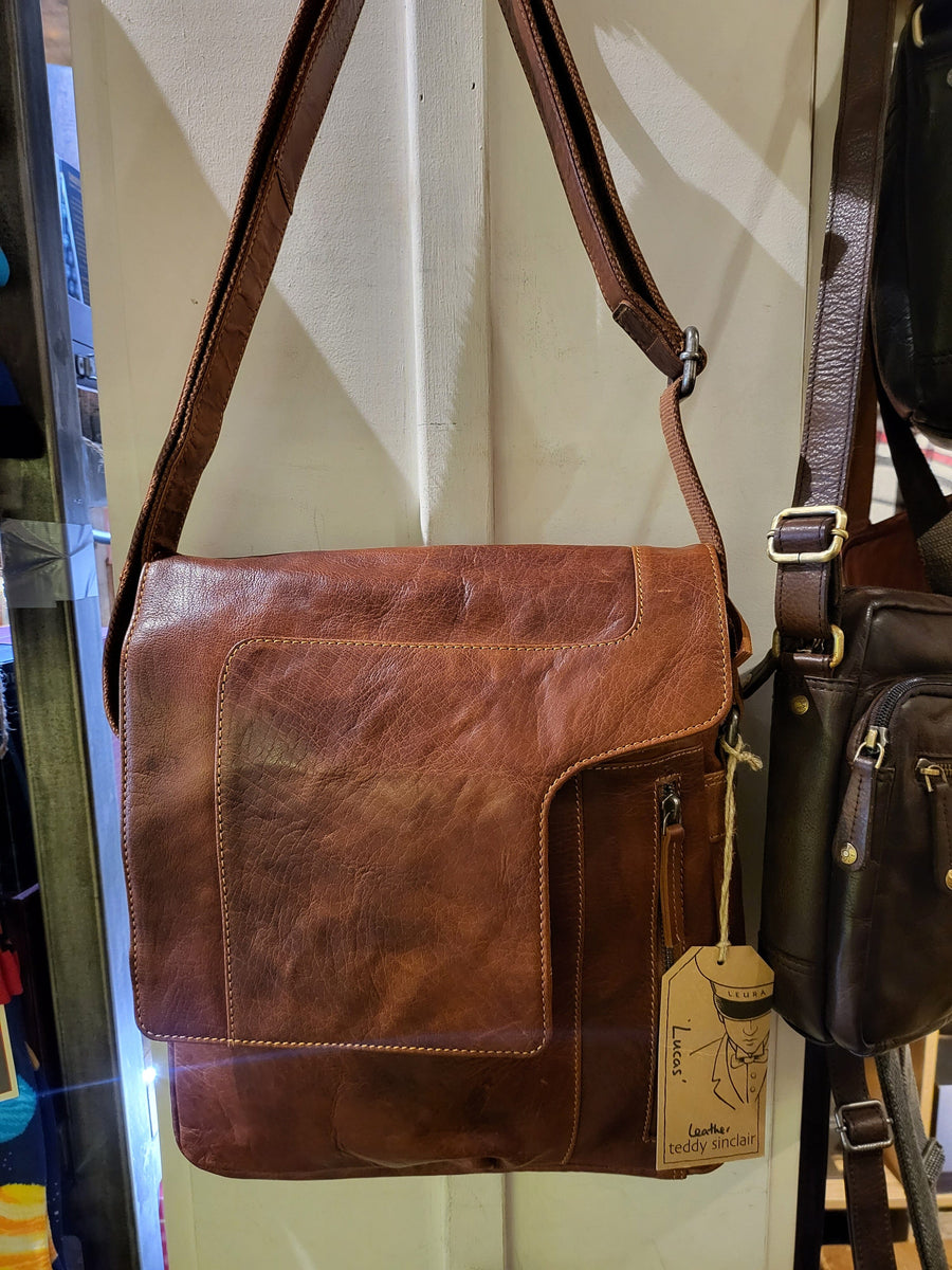 Lucas Leather Satchel Bag Bag Oran 