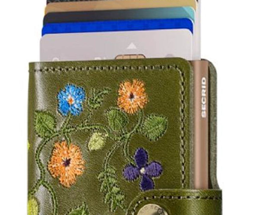 Secrid Miniwallet Premium - Stitch Floral Wallet Design Mode International 