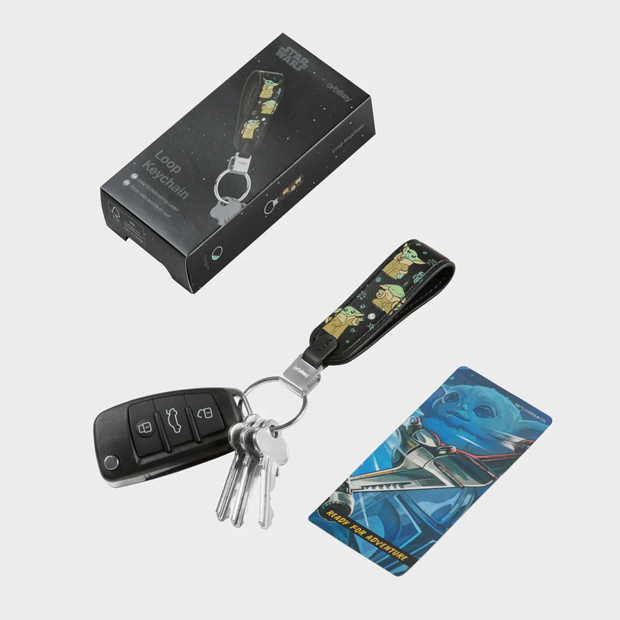 Star Wars™ Orbitkey Loop Keychain - Grogu™ Keyring Orbitkey 