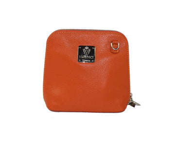Chiara Deerskin Leather Bag Bag Duomo Orange 