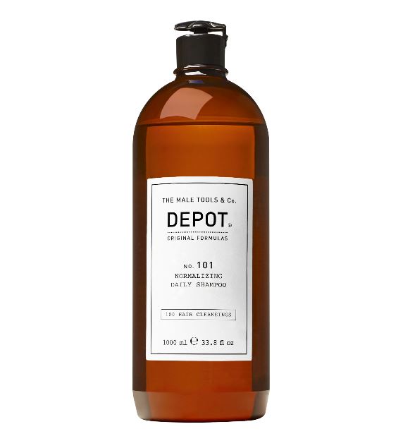 Depot 101. Normalising Daily Shampoo Shaving Barber Brands 1000mL 