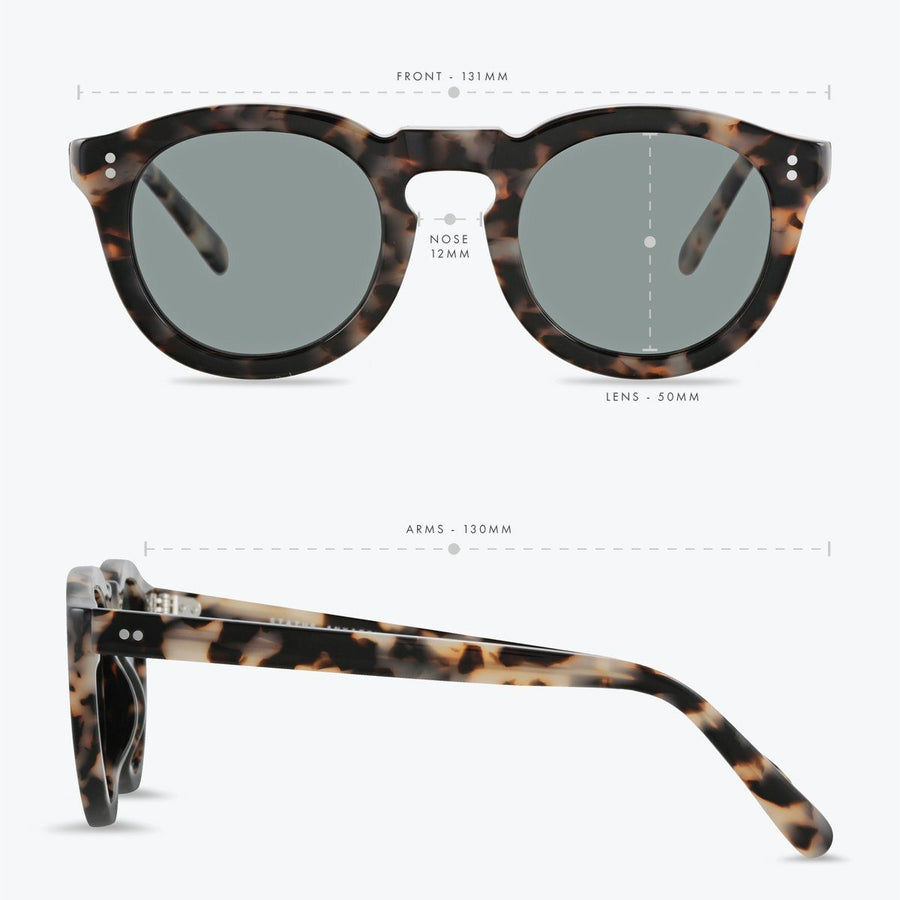 Detached Sunglasses Accessories Status Anxiety White Tort 