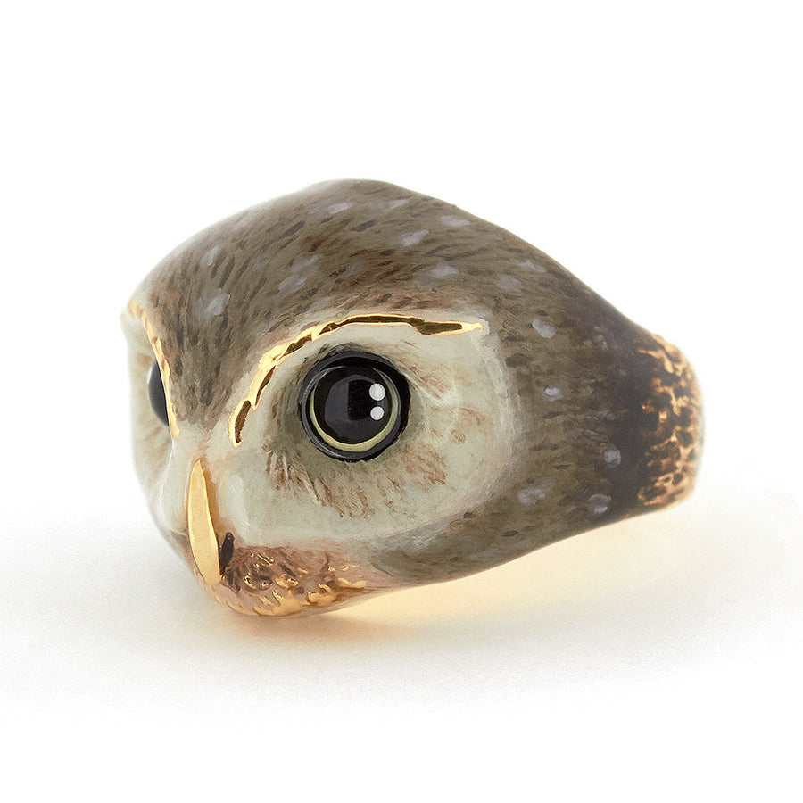Happy Owl Ring Jewelry Good After Nine TH 