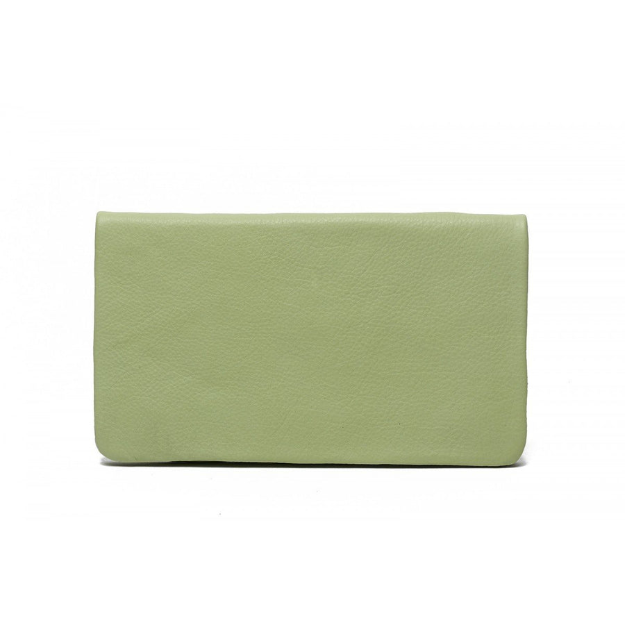 Indigo Leather Wallet Wallet Oran Nile Green 
