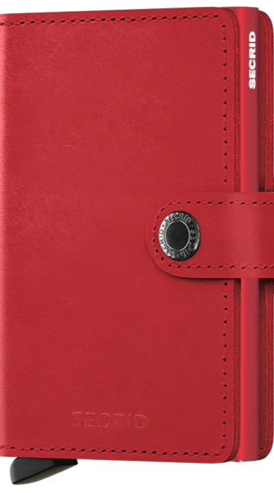 Secrid Miniwallet Original Wallet Design Mode International Red-Red 