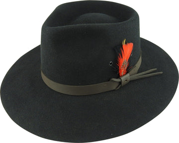 Stanley Water Repellent Wool Felt Outback Hat Hat Avenel 