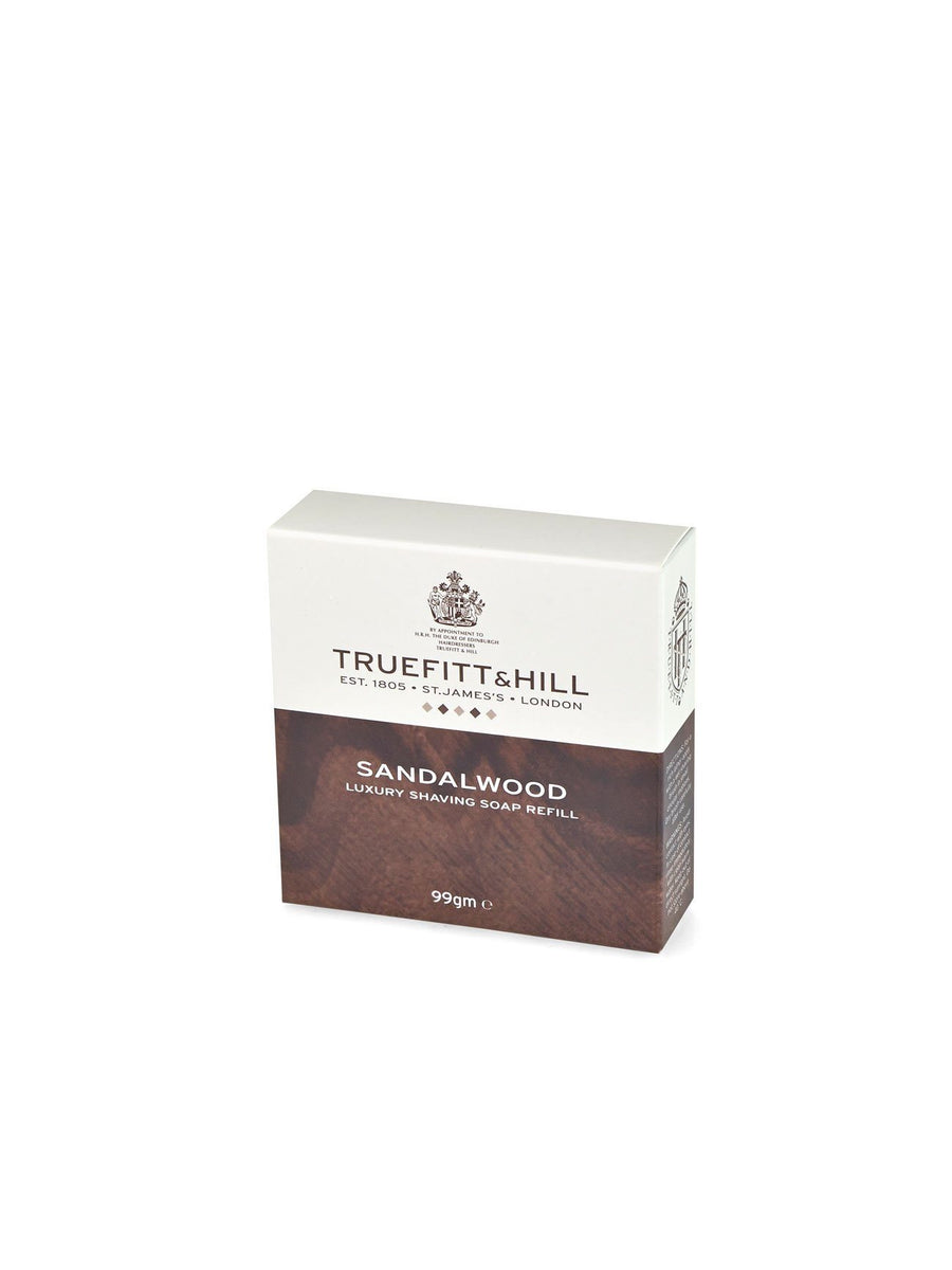 Truefitt & Hill Luxury Shaving Soap Shaving Barber Brands Sandalwood Refill Only 