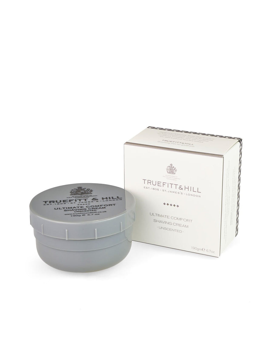 Truefitt & Hill Shaving Cream Shaving Barber Brands Ultimate Comfort (Unscented) 190g 