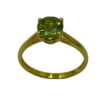 9kt Gold Peridot Ring Gold jewellery Paterson Fine Jewellery 