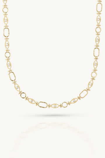 All Seeing Eye Gold Necklace by ToniMay