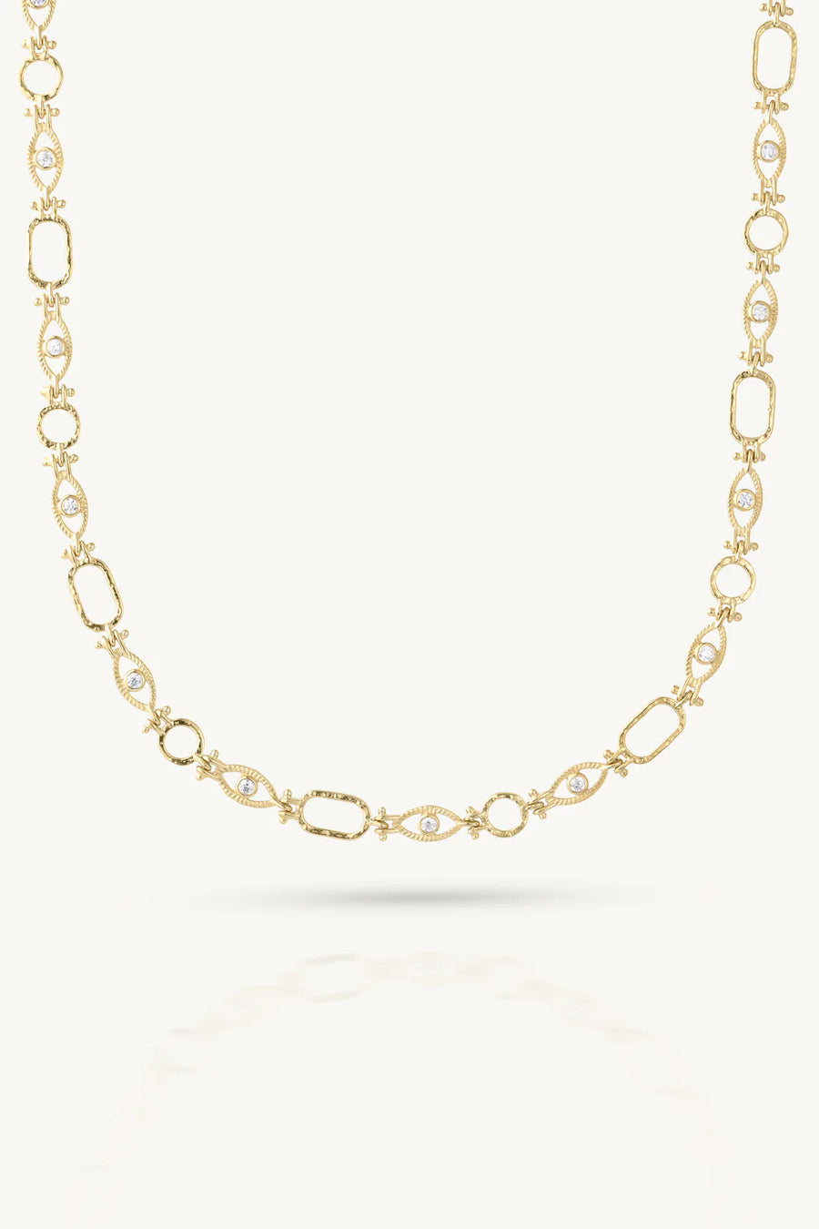 All Seeing Eye Gold Necklace by ToniMay