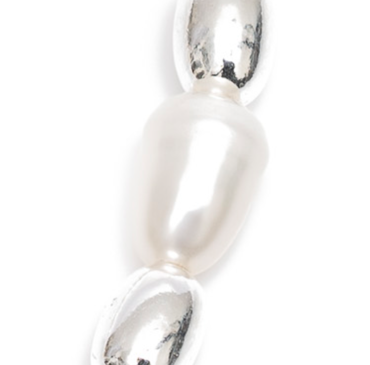 Fine Silver Pearl Bracelet