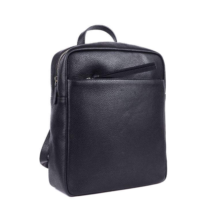 Albury Leather Black Backpack Bag Oran 