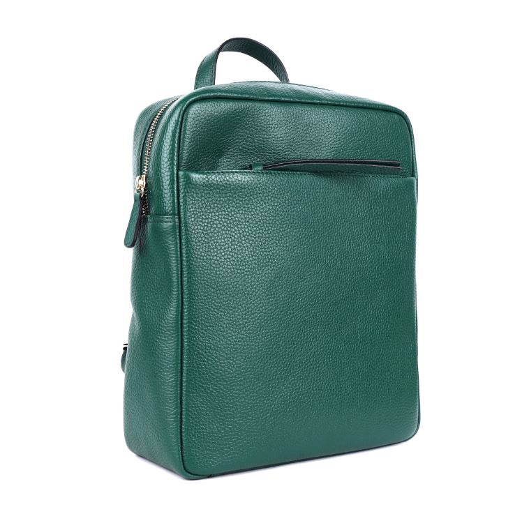 Albury Leather Green Backpack Bag Oran 