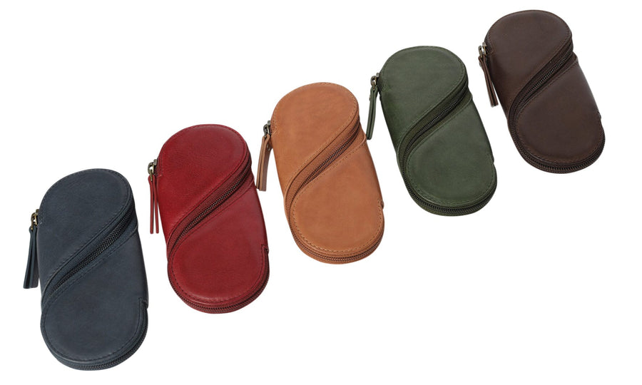 'All Zipped Up' Leather Optical Case Handbags, Wallets & Cases Modapelle 