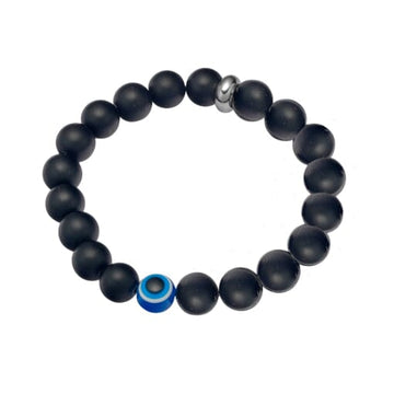 Arcana Evil Eye Beaded Bracelet Men's Jewellery DPI Jewellery 