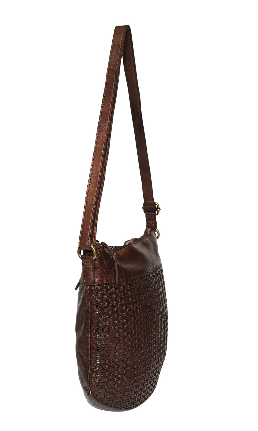 Arika Leather Crossbody Bag - Coffee Wallet Modapelle 