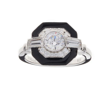 Art Deco Style Ring Sybella 7 