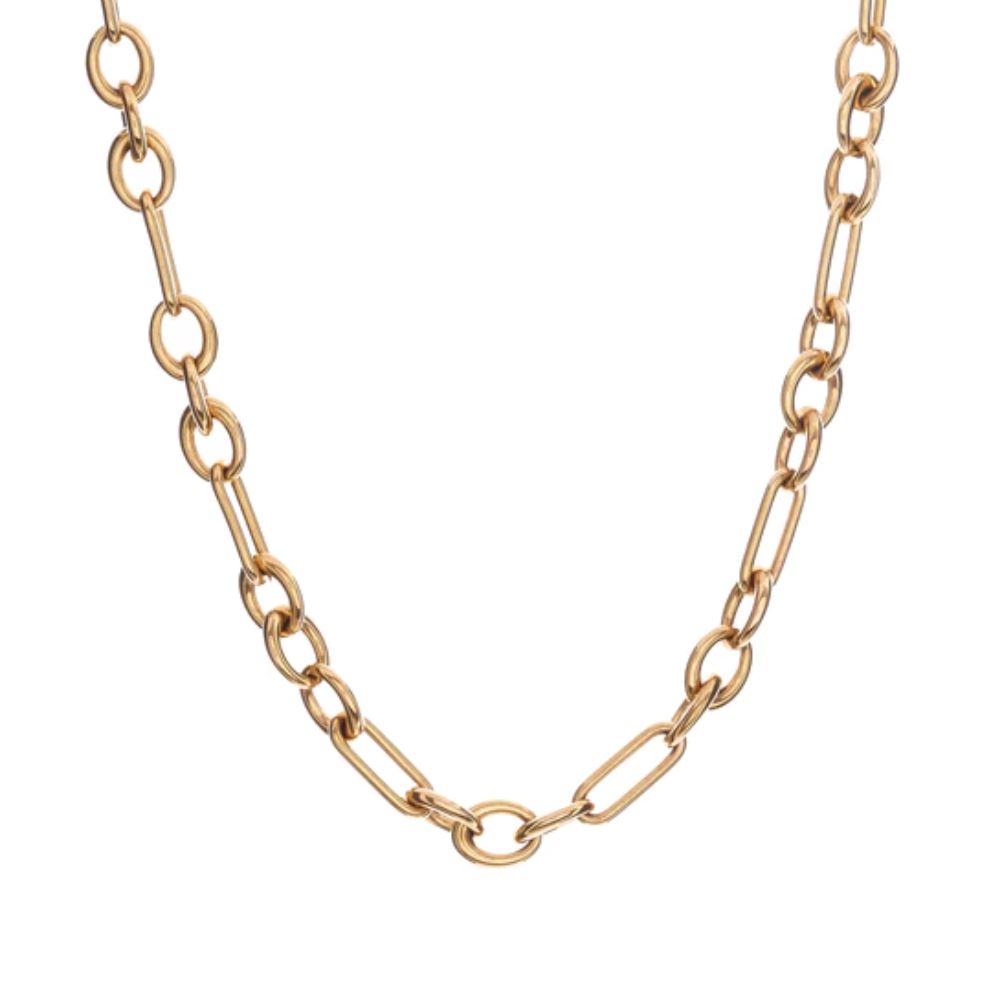 Astonishing Gold Link Necklace – Teddy Sinclair