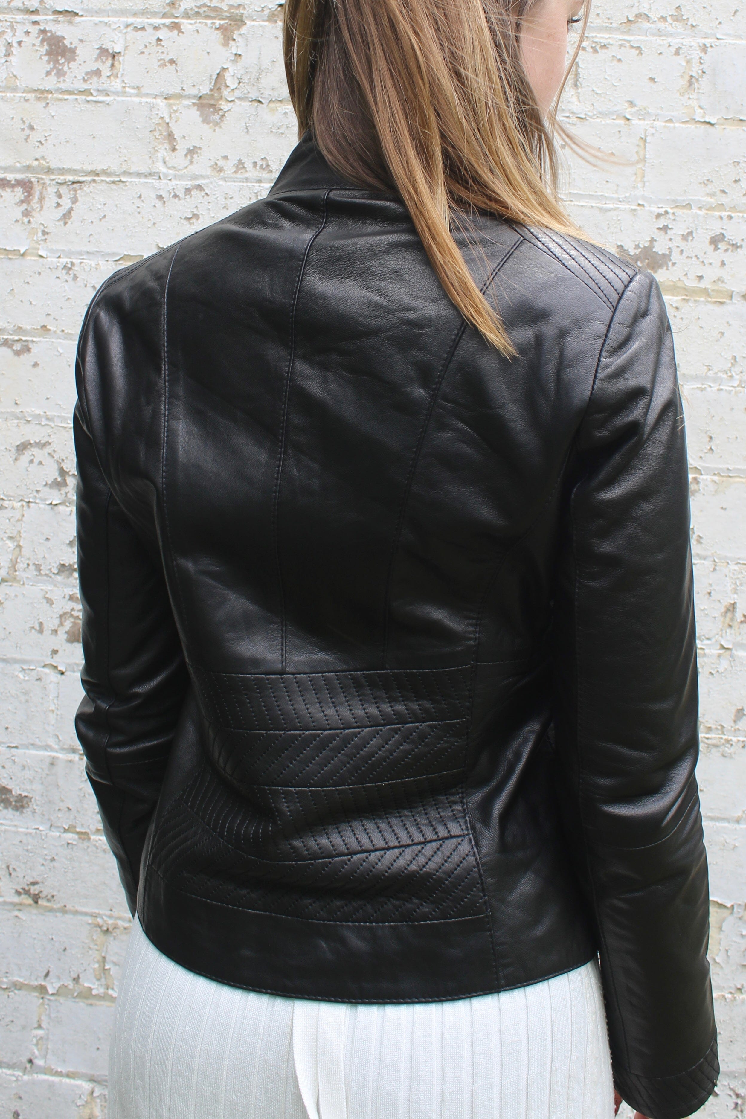 Aurora Leather Jacket – Teddy Sinclair