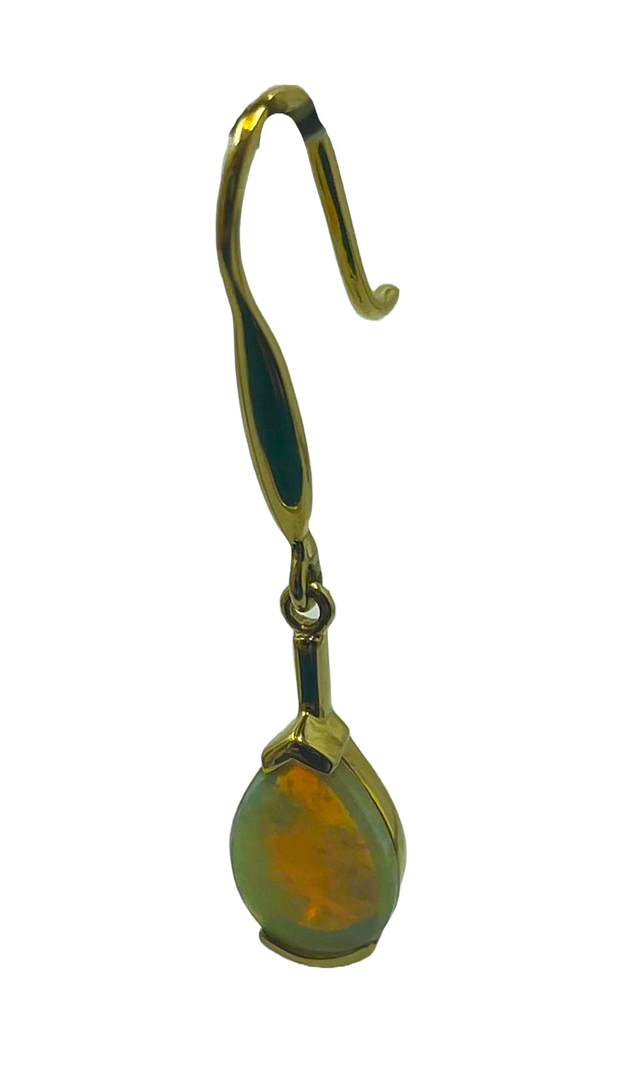 Australian Opal Gold Earrings Gold jewellery Paterson Fine Jewellery 