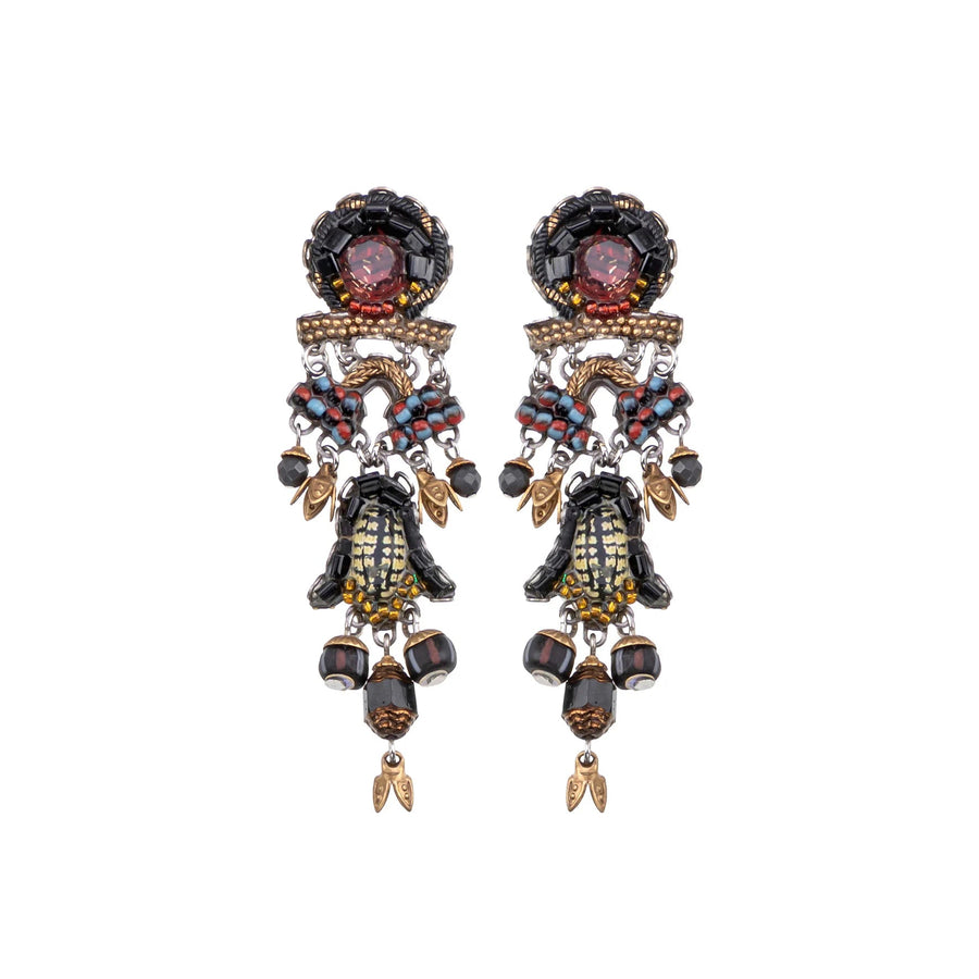 AYALA BAR - Tiger Eye Kenzo Earrings Earrings Ayala Bar 