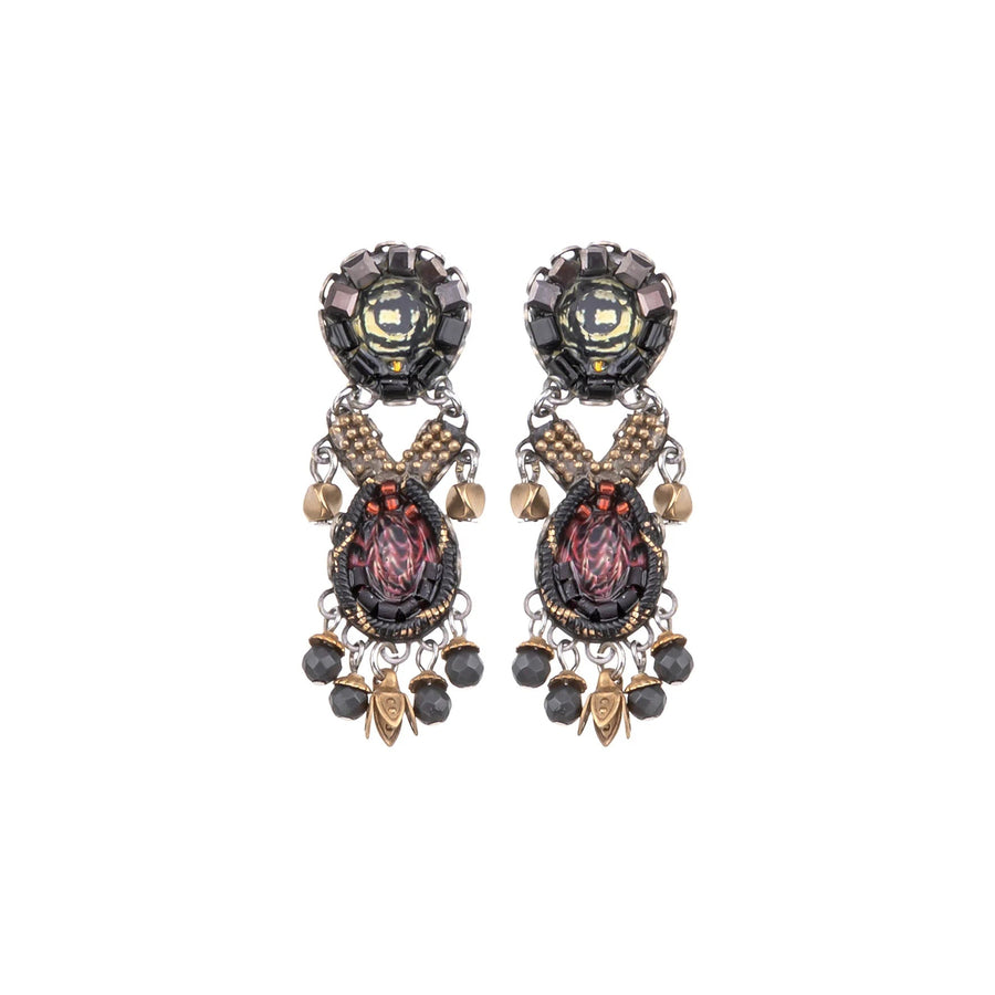 AYALA BAR - Tiger Eye Ulysses Earrings Earrings Ayala Bar 