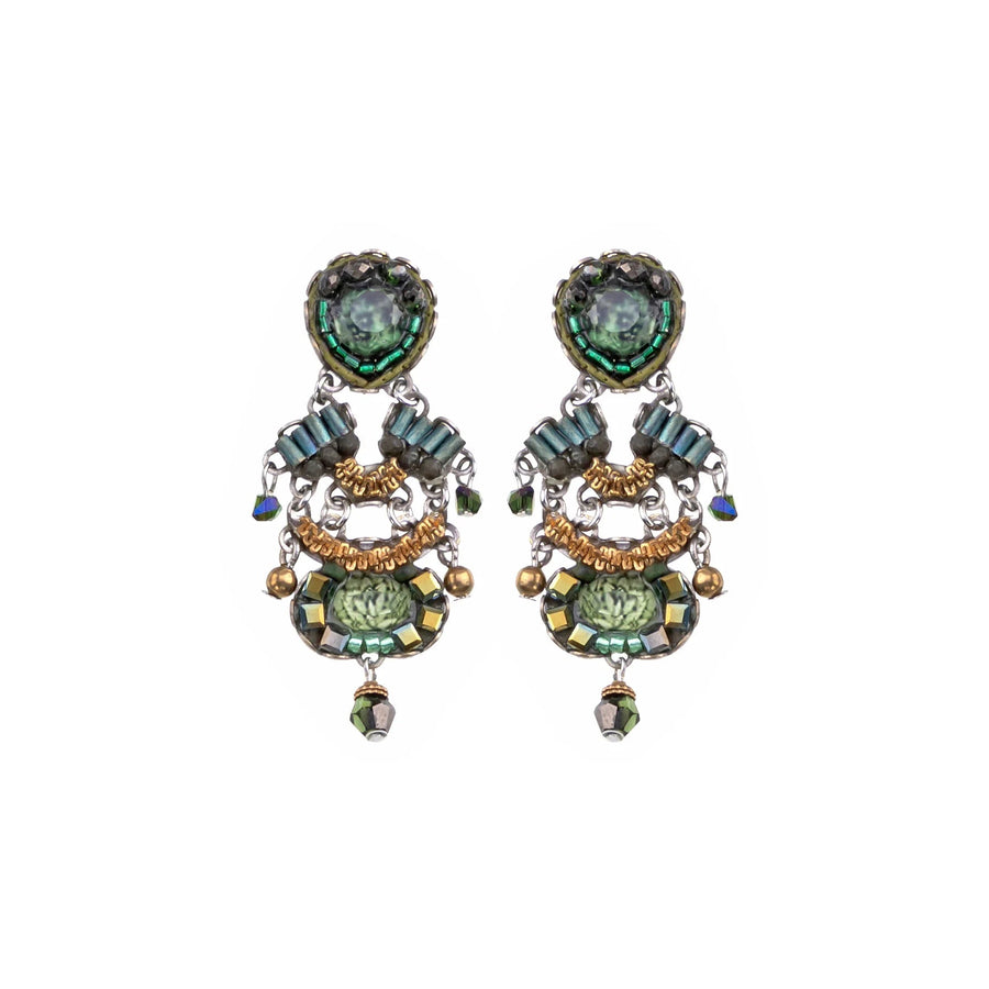 AYALA BAR - Viridian Mood Shanta Earrings Earrings Ayala Bar 