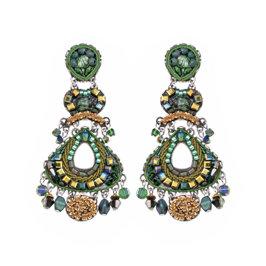 AYALA BAR - Viridian Mood Tahir Earrings Earrings Ayala Bar 