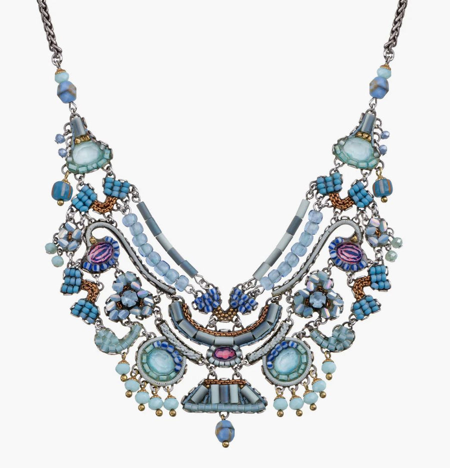 Ayalabar Blue Sparrow Necklace Necklace Ayala Bar 