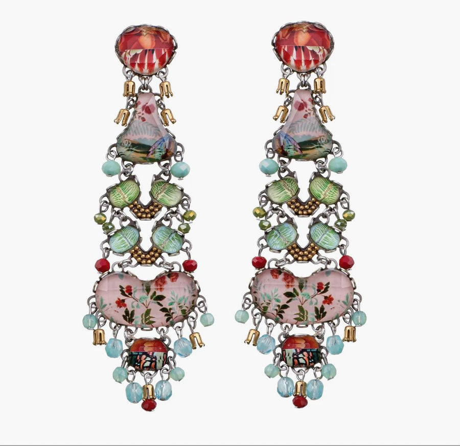 Ayalabar Dahlia Garden Earrings Earrings Ayala Bar 