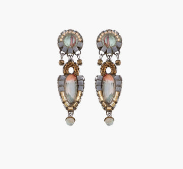 Ayalabar Metallic Pilnas Earrings Earrings Ayala Bar Post 