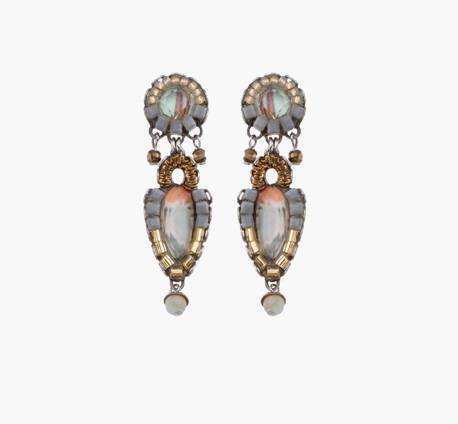 Ayalabar Metallic Pilnas Earrings Earrings Ayala Bar Post 