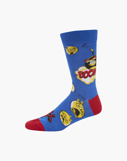 Bamboozled Men's Bamboo Socks - Angry Birds Underwear Pussyfoot 