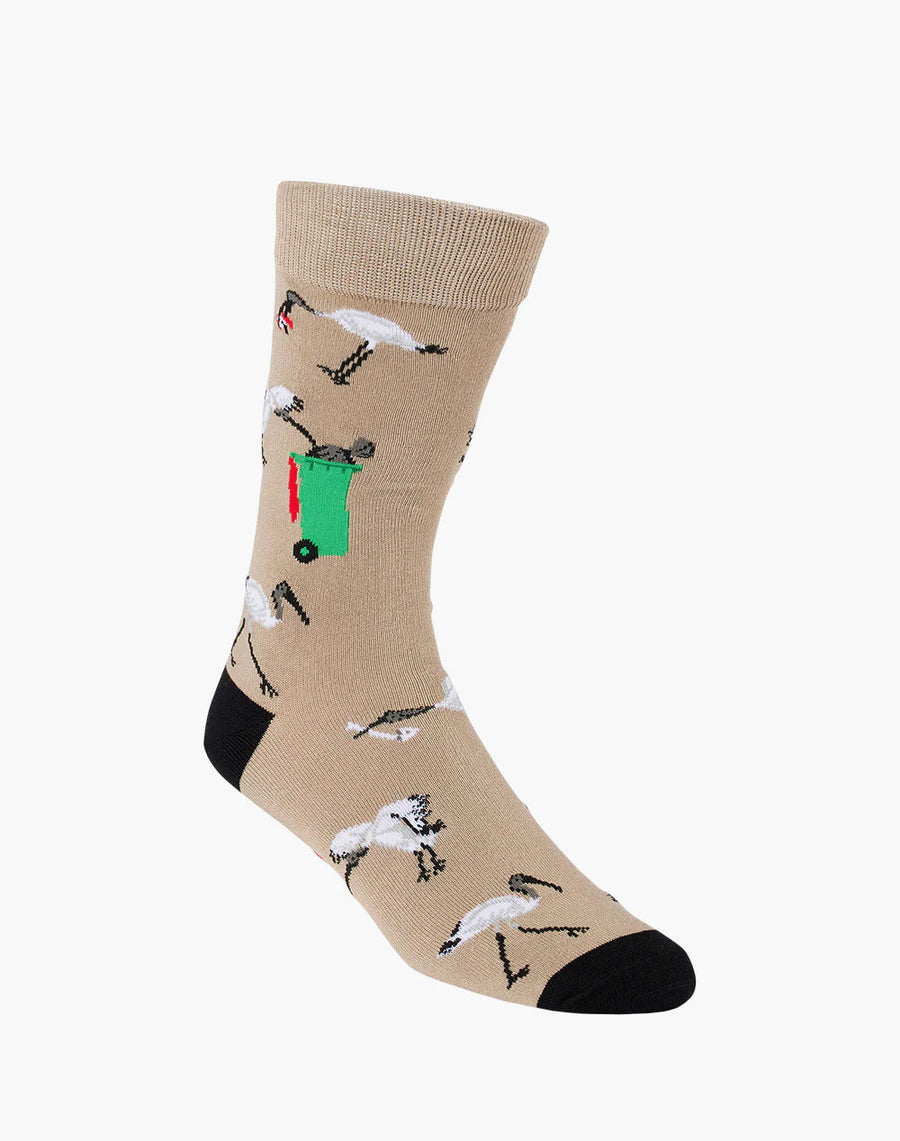 Bamboozled Men's Bamboo Socks - Bin Chicken Underwear Pussyfoot 