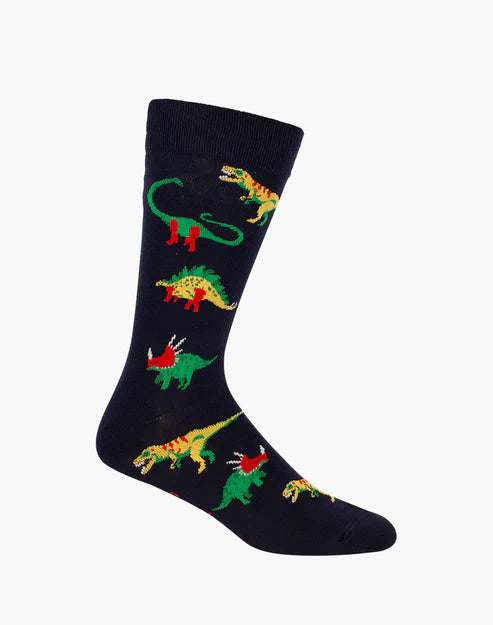 Bamboozled Men's Bamboo Socks - Dinosaurs Underwear Pussyfoot 