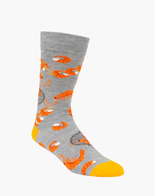 Bamboozled Men's Bamboo Socks - Shrimp On The Barbie Underwear Pussyfoot 