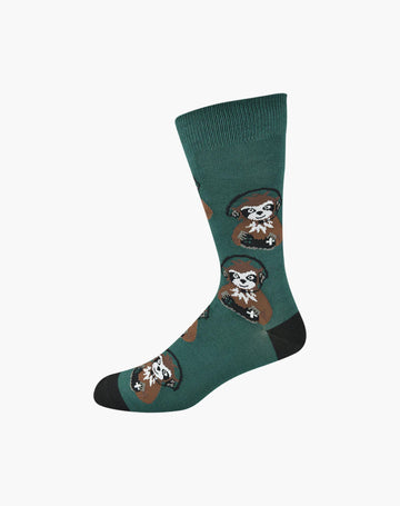 Bamboozled Men's Bamboo Socks - Sloth Gamer Underwear Pussyfoot 