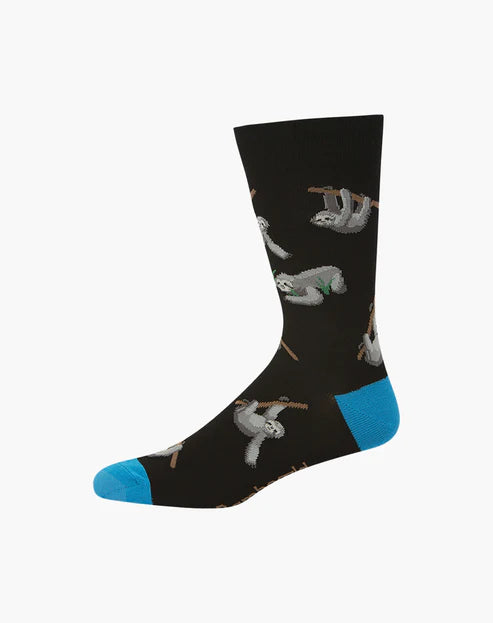 Bamboozled Men's Bamboo Socks - Sloth Underwear Pussyfoot 