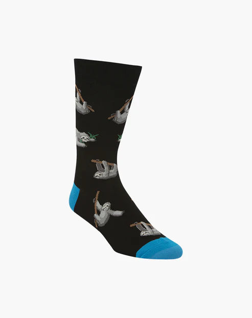 Bamboozled Men's Bamboo Socks - Sloth Underwear Pussyfoot 