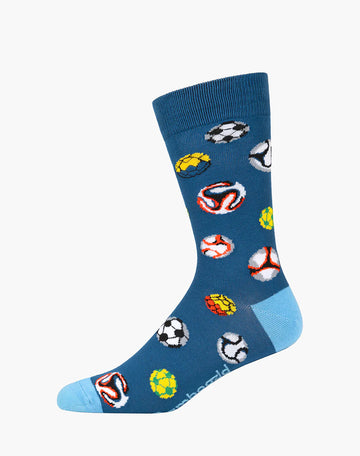 Bamboozled Men's Bamboo Socks - Soccer Ball Underwear Pussyfoot 