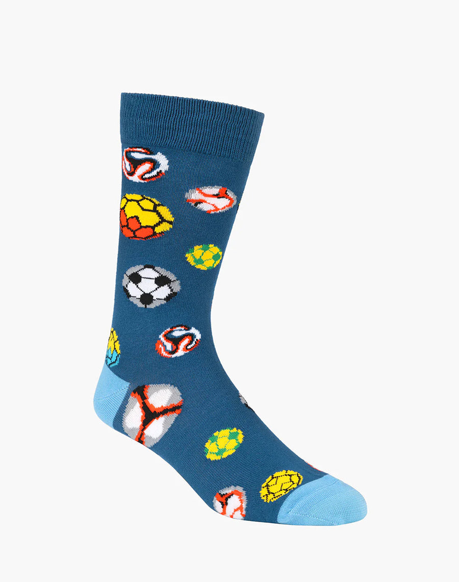 Bamboozled Men's Bamboo Socks - Soccer Ball Underwear Pussyfoot 