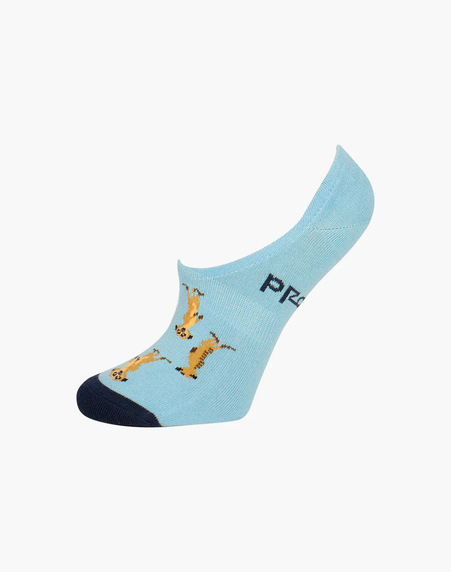 Bamboozled Women's Bamboo Secret Socks - Meerkat Underwear Pussyfoot 