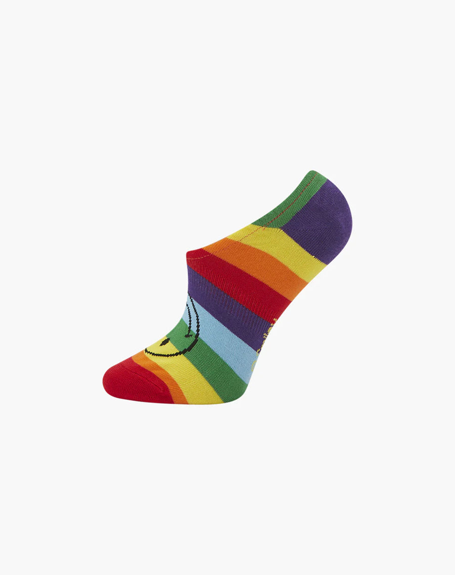 Bamboozled Women's Bamboo Secret Socks - Smiley Pride Underwear Pussyfoot 