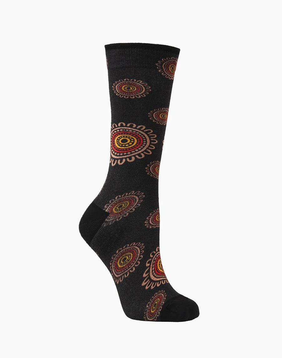 Bamboozled Women's Bamboo Socks - Campfire Underwear Pussyfoot 